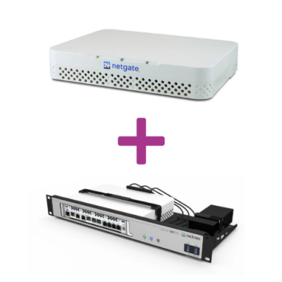 Bundle: Netgate 6100 MAX pfSense+ Security Gateway + Netgate 4100 / 6100 Rackmount Kit